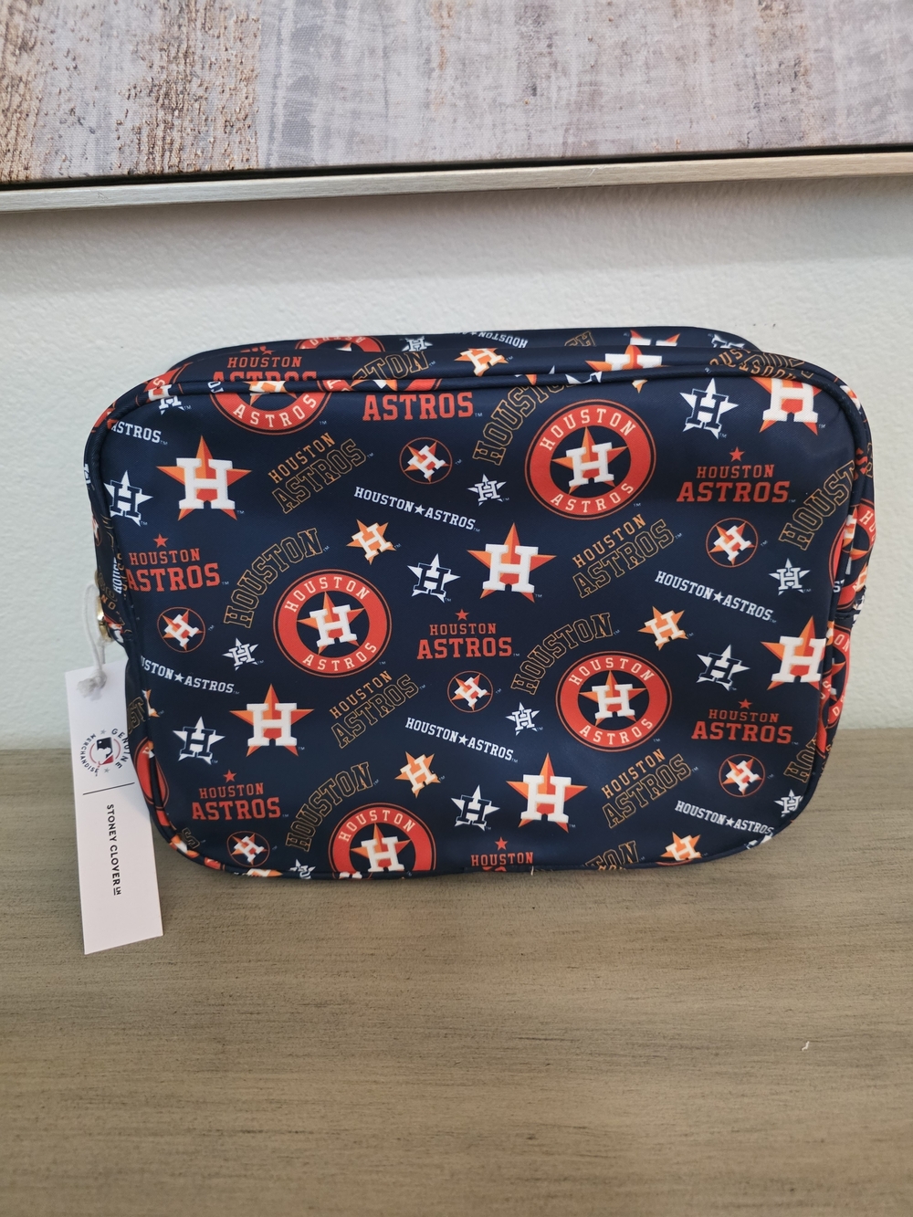 Stoney Clover LN/MLB Navy Printed Travel Tote Large Case Houston Astros